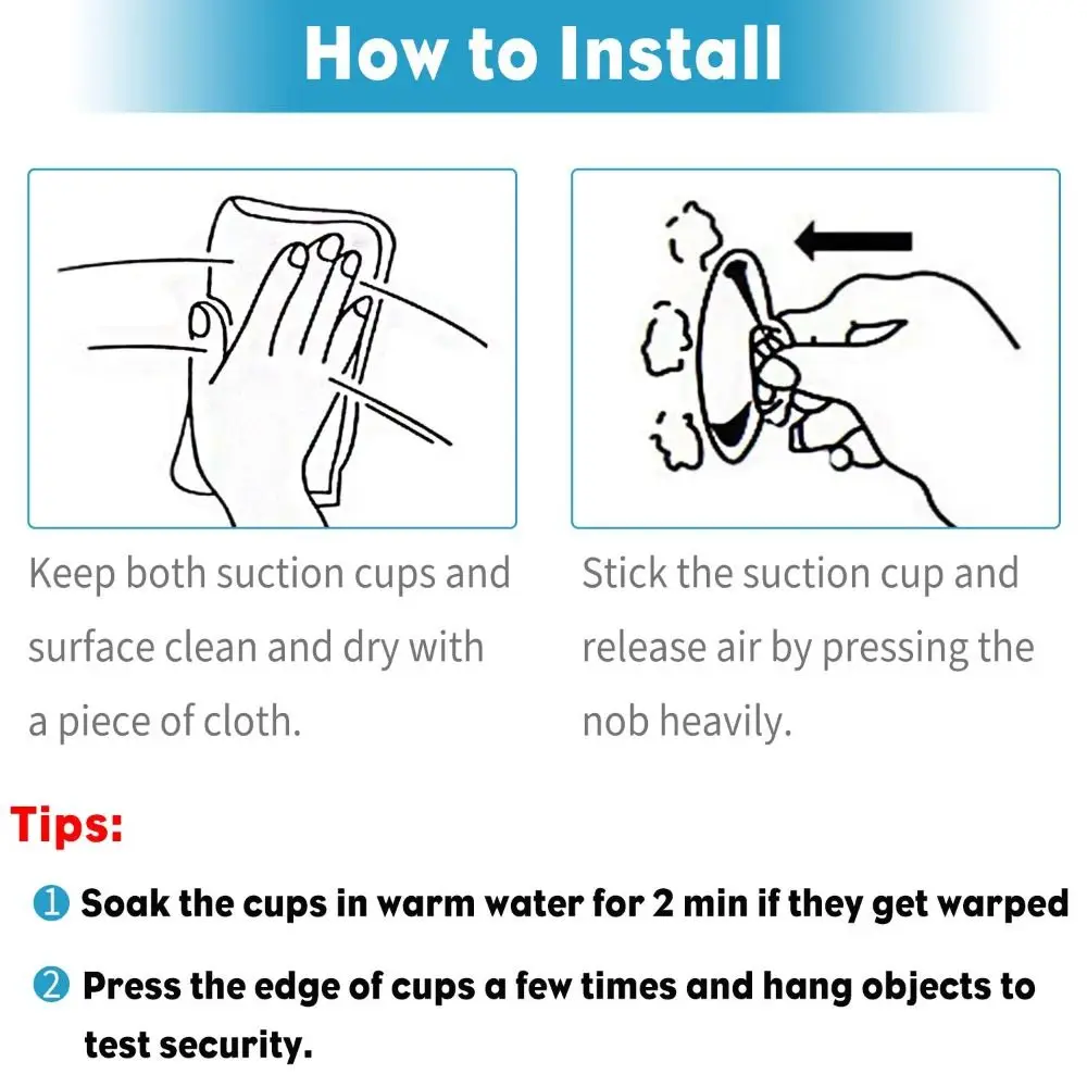 20Pcs PVC Double-Sided Suction Cup Vacuum Non-Slip Vacuum Suckers Without Trace Transparent Sucker Pad DIY Soap Holder