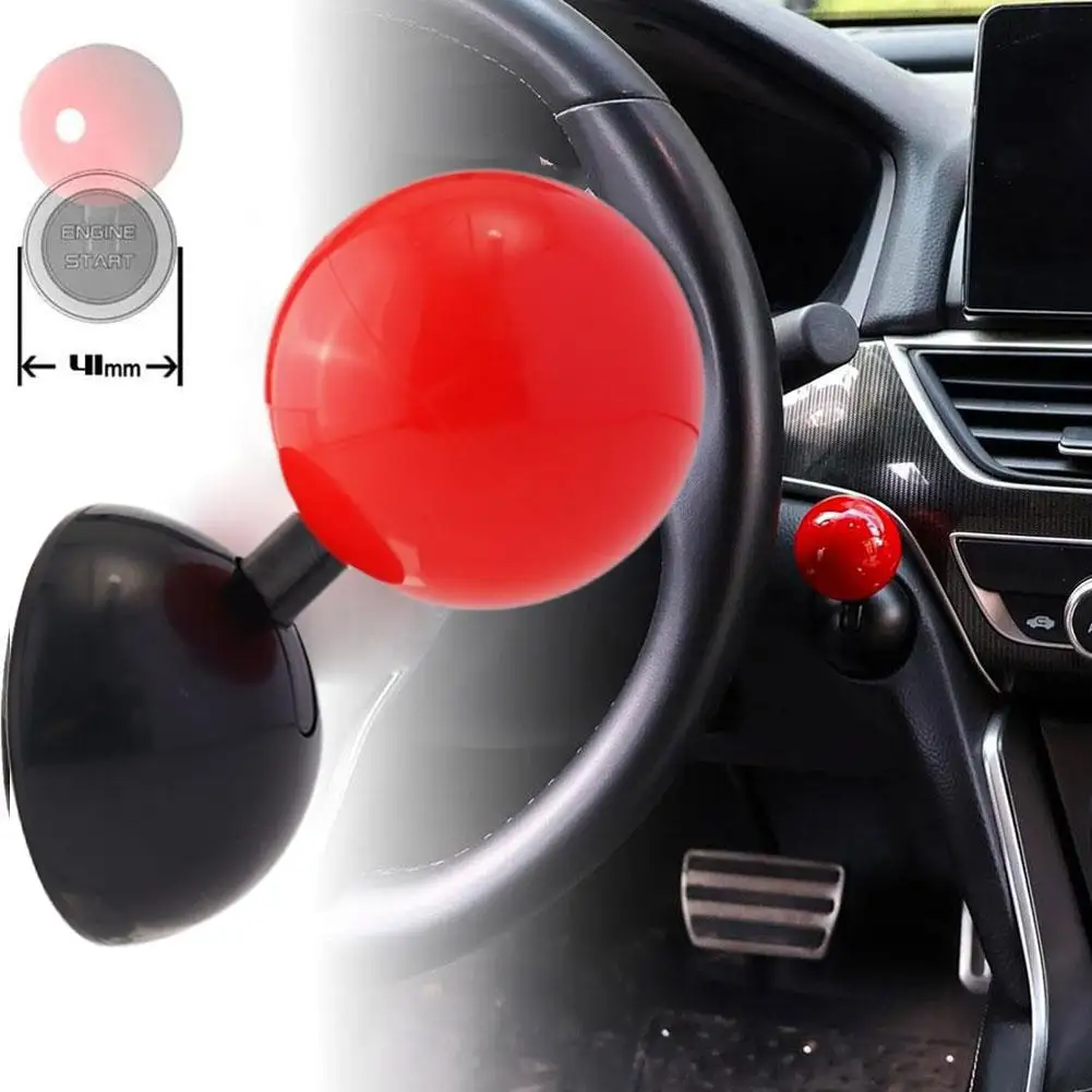 Car Start Stop Button Start Lever Car Engine Push Start Switch Button Cover Protector Ignition Button Bar for Car Accessories