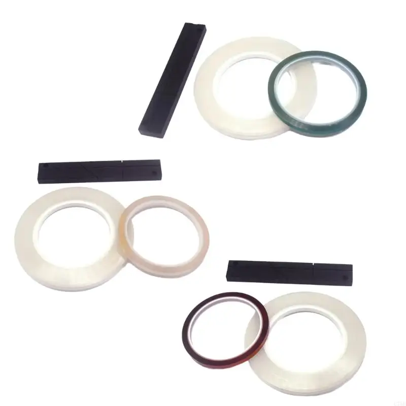 

U75B 1/4 10Inch Tape Splicing Set, Professional Tape Splicing Block for Revoxsonido