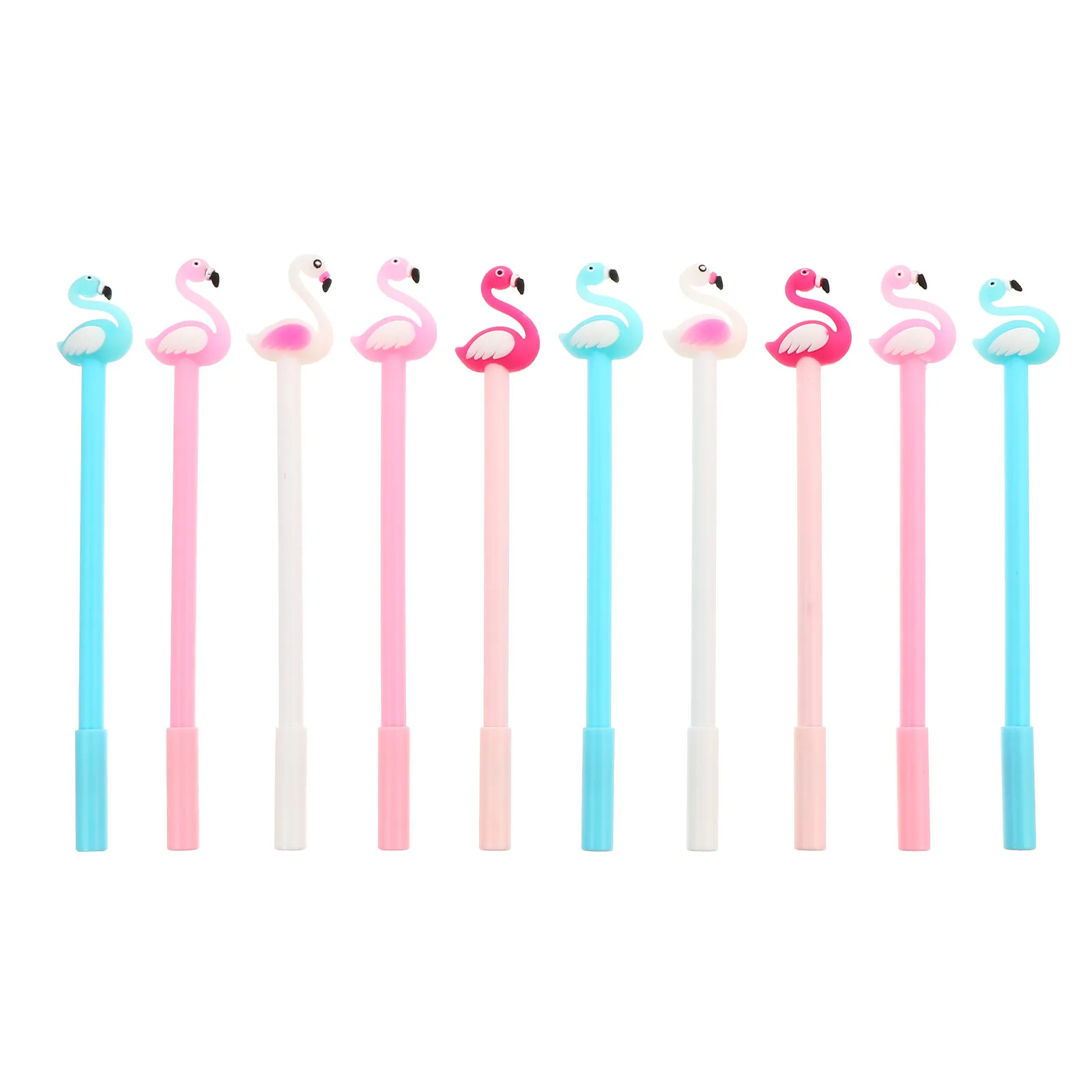 

10Pcs Adorable Swan Gel Pen 0.5mm Smooth Writing Roller Ballpoint Pen for Manga Sketching Illustration Design Coloring Student