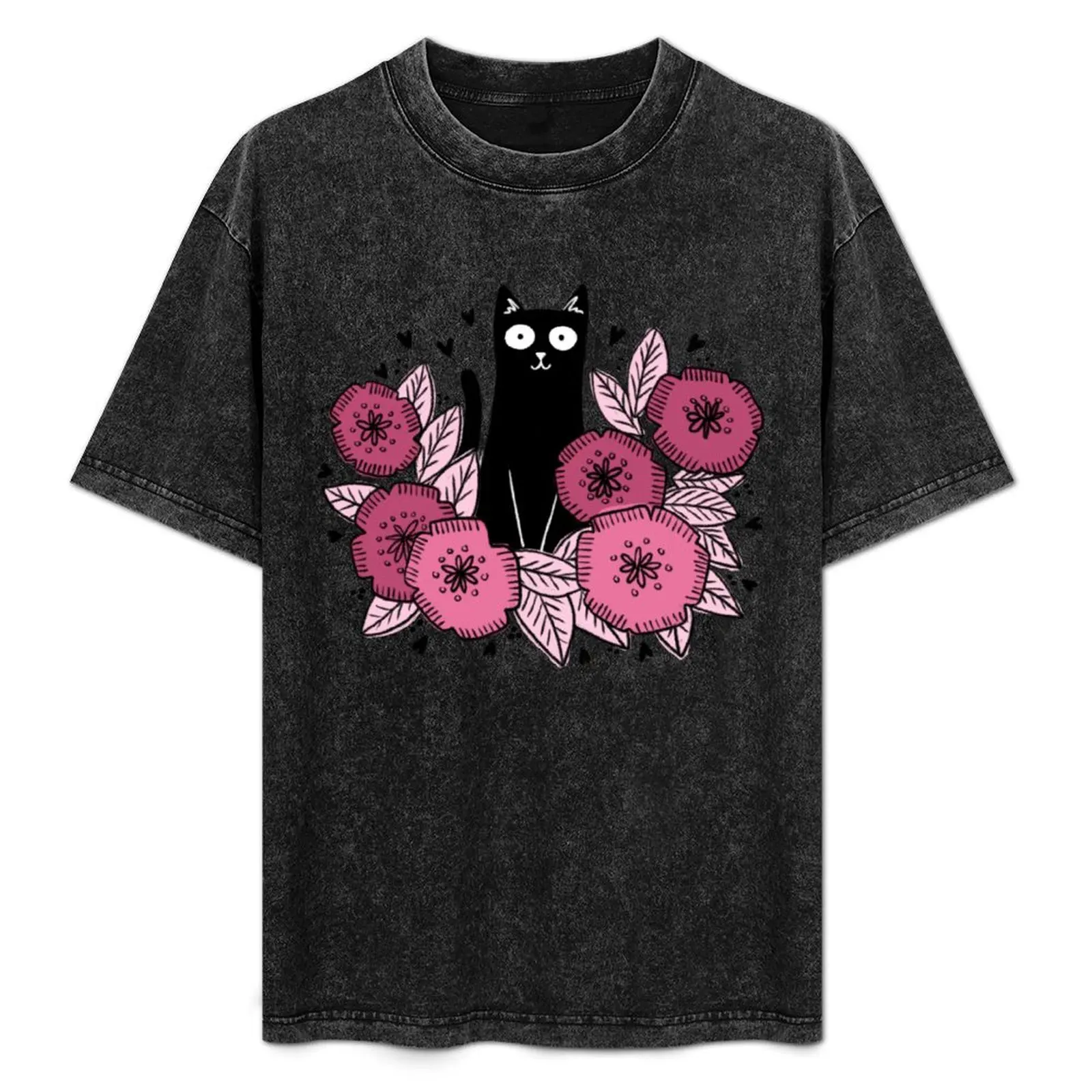 

Little Flower Cat T-Shirt