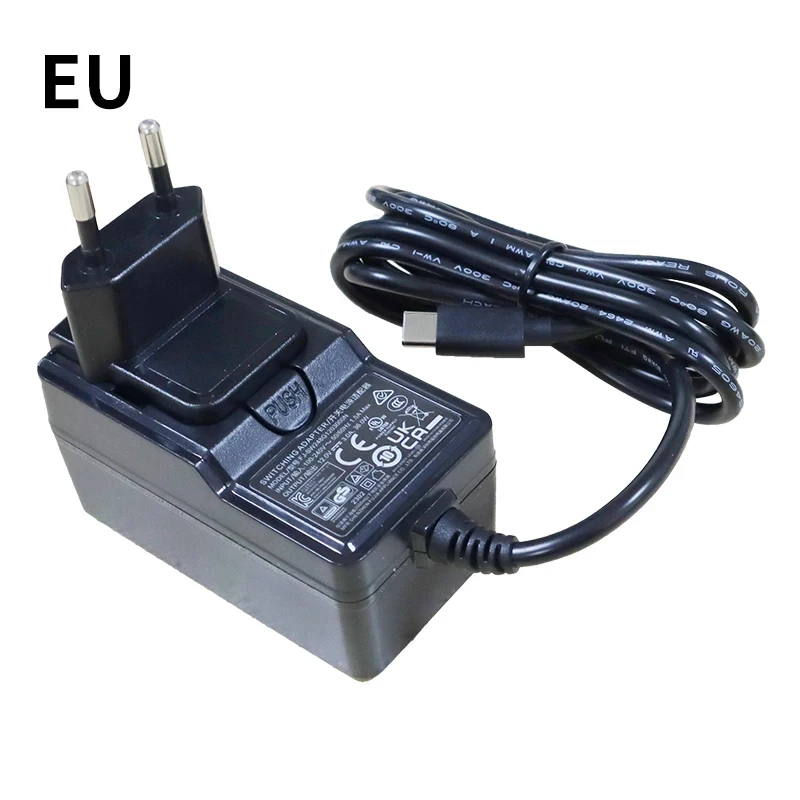 Adaptador de alimentação original para HTC, mini carregadores de PC, Go 1 Pro Gole 2 Pro F10 PC Stick, US EU UK AU Plug