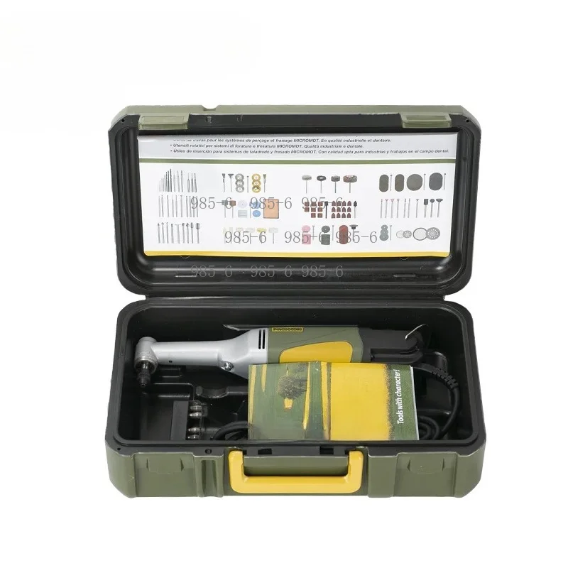 Portable high-speed elbow drill LWB/E, matching mini long neck grinder elbow connector