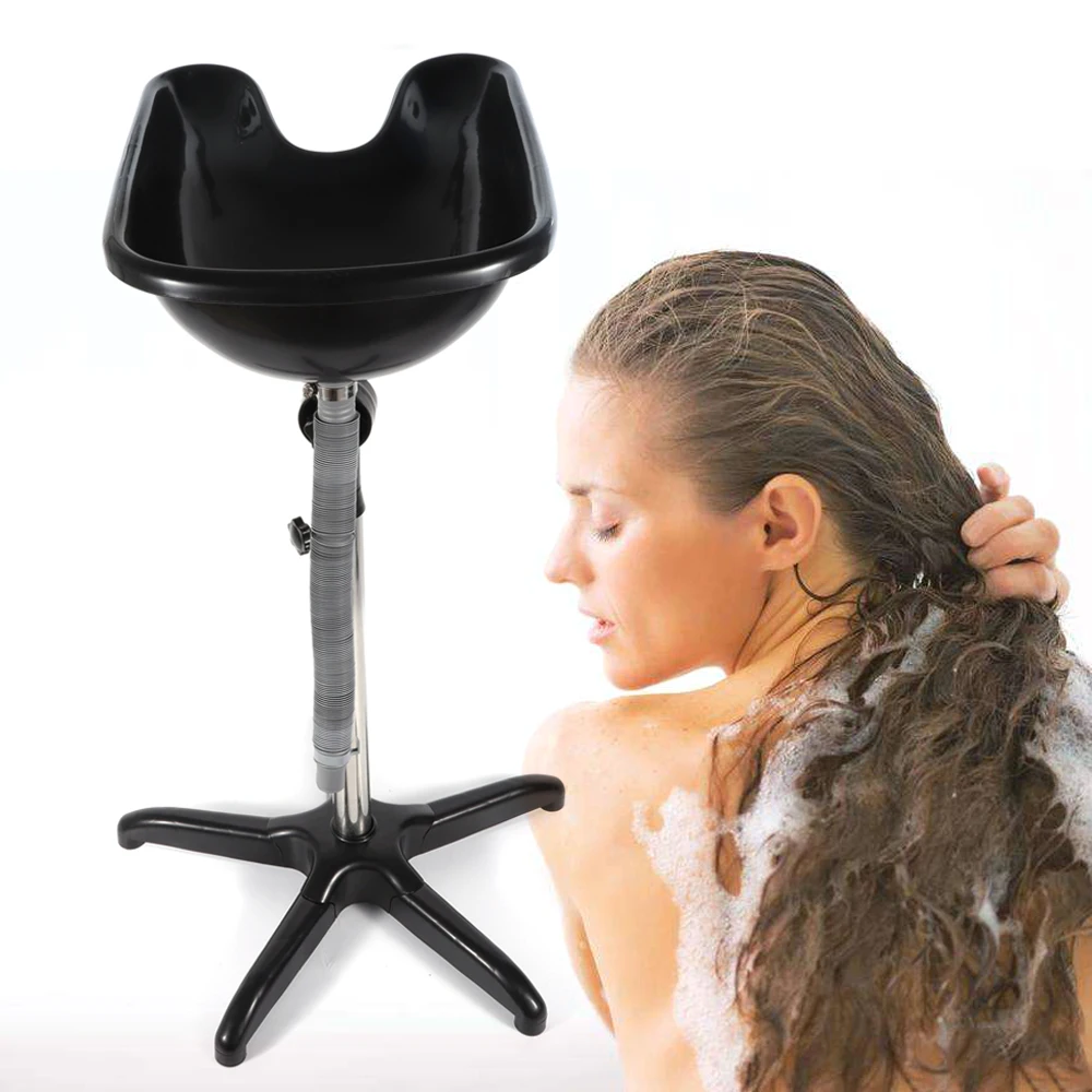 Salon Mobile Portable Hairdressing Washing Hair Basin Backwash Shampoo Bowl Salon Furniture