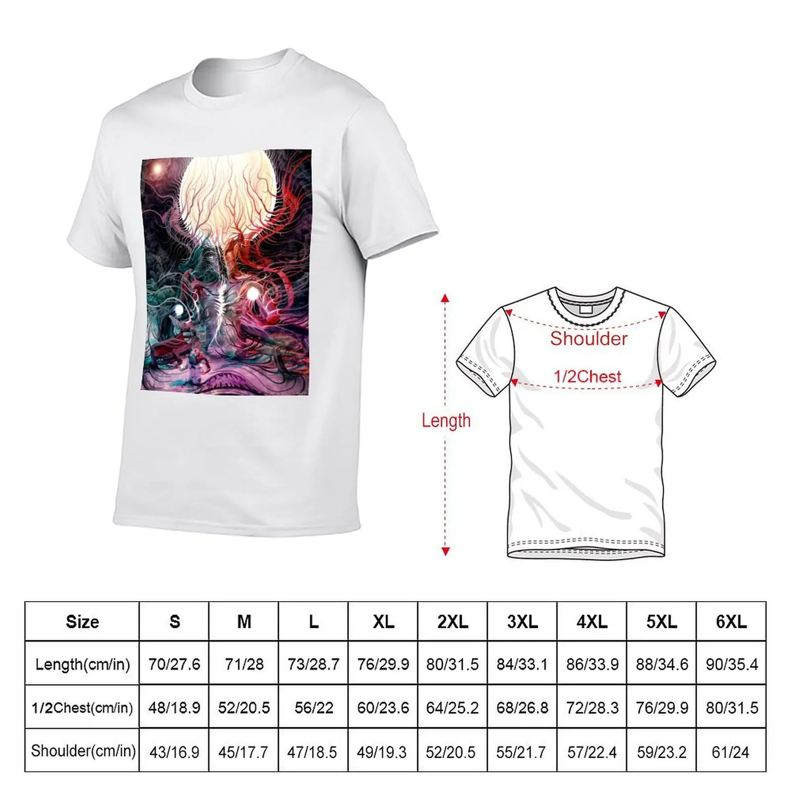 تي شيرت Darkside Flowstate تي شيرت رجالي برسوم جرافيك تي شيرت للرجال #5