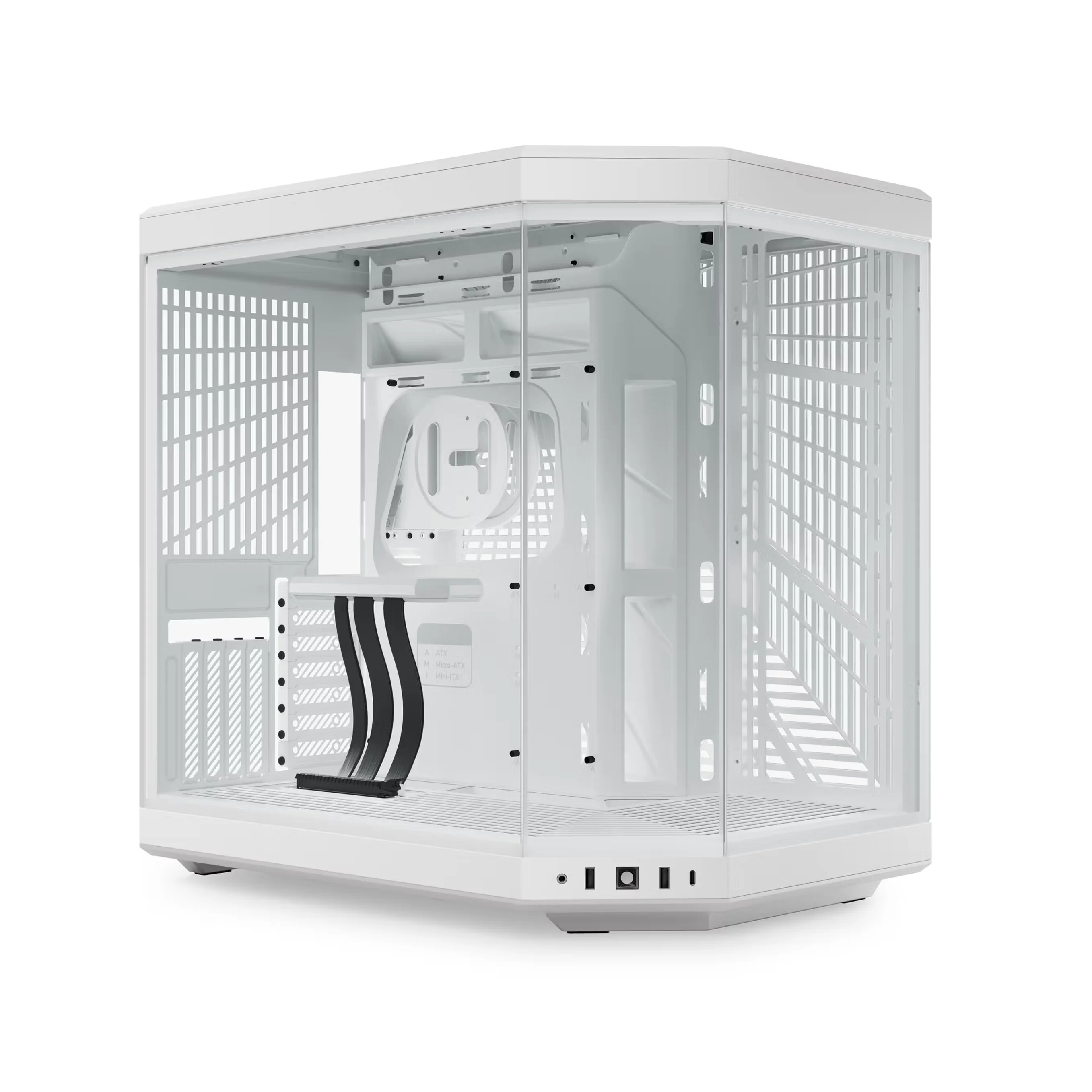 

Y70 Standard Edition Without Screen Dual Chamber Mid-Tower ATX Case Integrated Gaming Computer Towers Colorful Casing