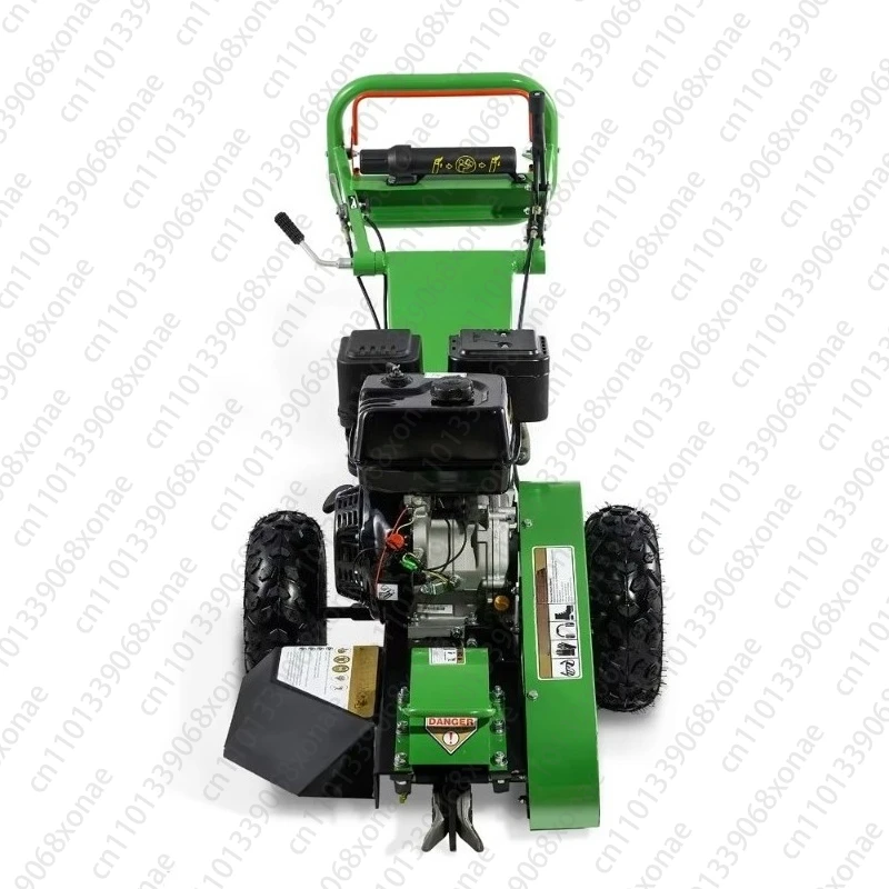 Forestry Uses 7HP Gas Motor Powered Tree Root Mill Stump Grinder