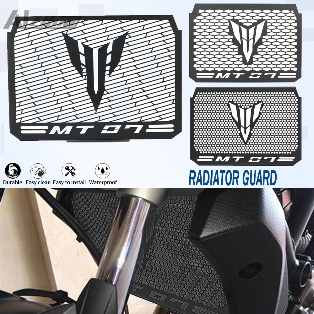 For Yamaha MT-07 MT 07 MT07 Radiator Guard Grille Cover Protection 2017-2019 2020 2021 2022 2023 2024 Motorcycle Accessories