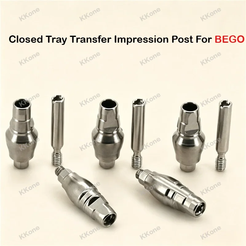 10Pcs High Precision Closed Transfer Coping For BEGO Dental Implant Technician Laboratory Consumables
