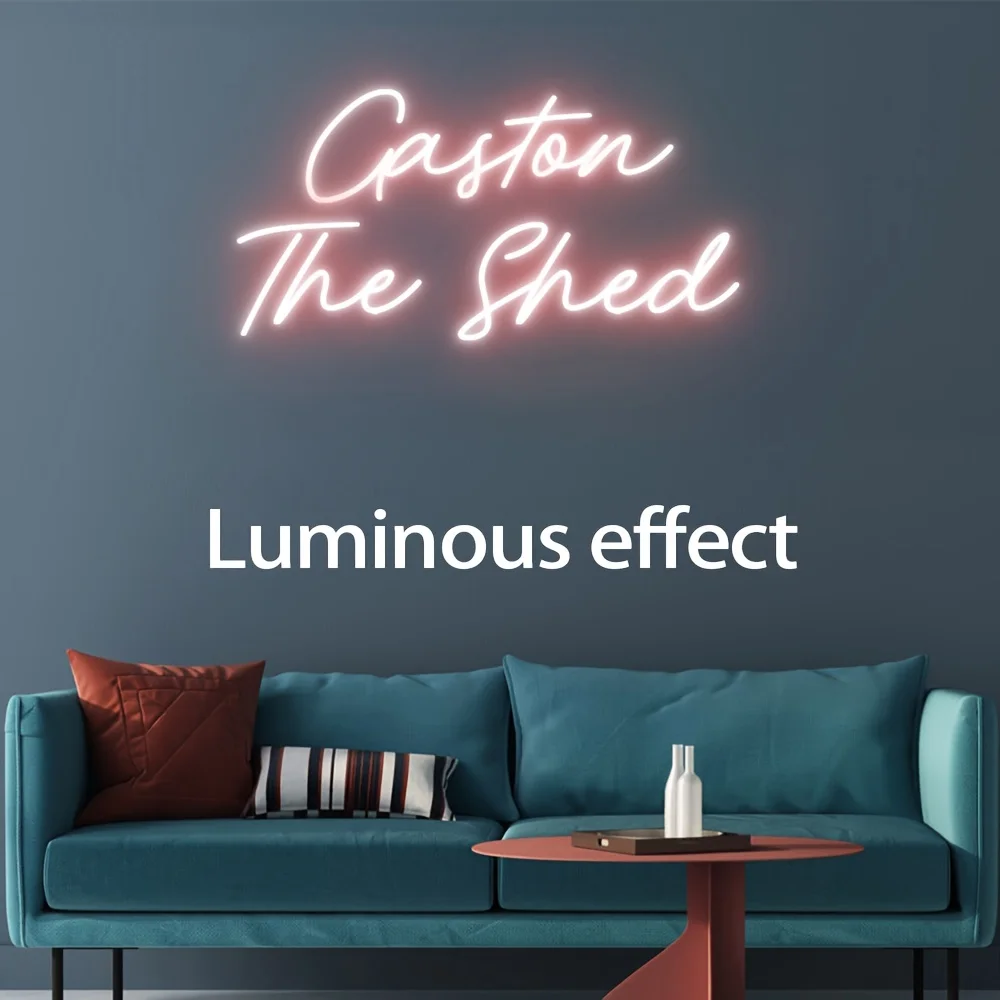 Custom LED Neon Signs Personalized Names Neon USB Multi Font Color Light Can Be Used For Living Room Christmas Decorations Gifts