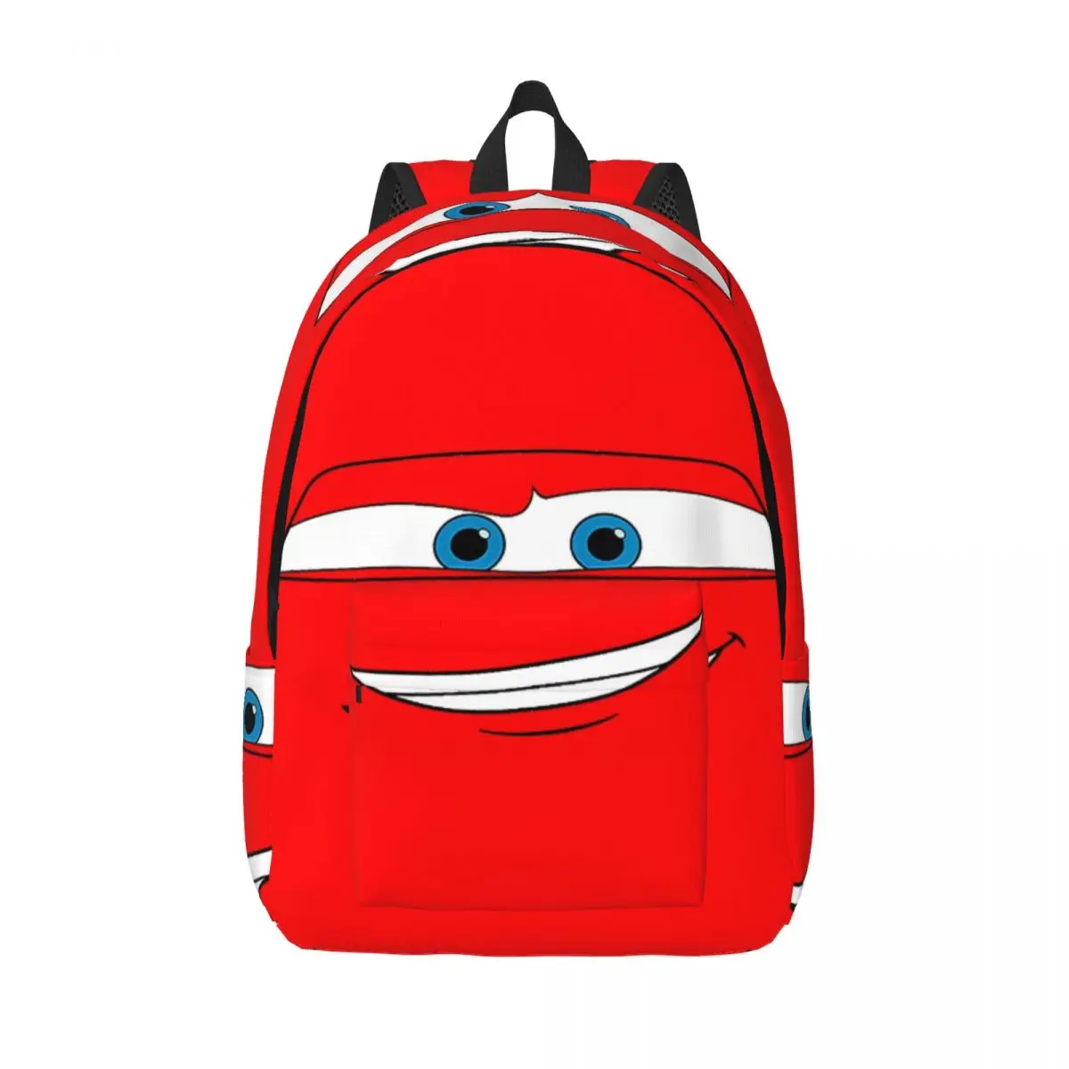 

Lightning Mcqueen Cars Pixar Backpack Youth Durable Backpacks Polyester Kawaii High School Bags Travel Colorful Rucksack