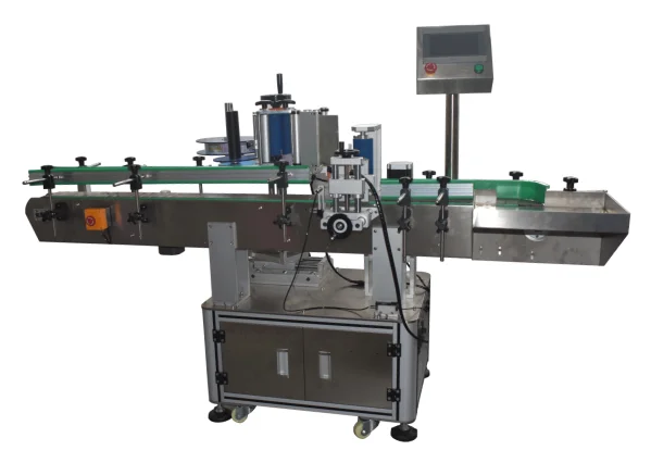 MT-50 Taletop Semi Automatic Round  Bottle Laeling Machine With Date Code Printer