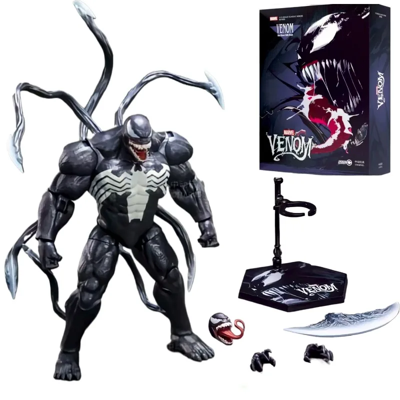 

Новые оригинальные ZD Toys MARVEL серии VENOM 23 см аниме украшения Коллекция игрушек модель куклы