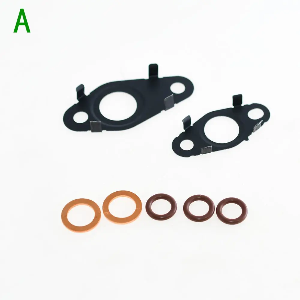 A B C D Packages Selection Turbocharger Oil Pipe Seal Repair Kit N90067202 WHT006112 04E121678 03C145757 For EA888 EA211 Engine