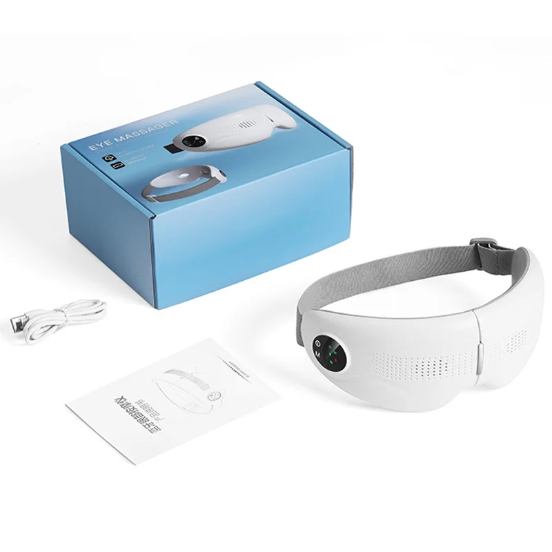 Eye Massager with 3D Steam Sleep Mask Vibration Stress Relief Heating Music Airbag-Sleep Comfort