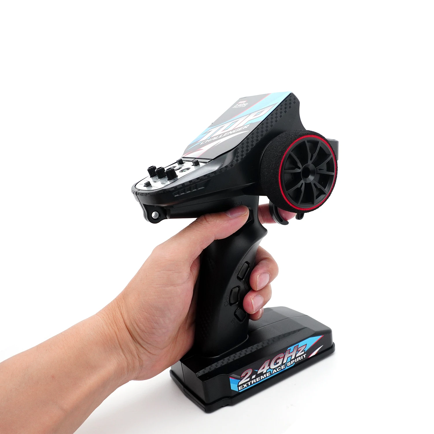 2.4ghz 7ch sistema de rádio rc transmissor receptor com controle remoto led luz guincho canais atualizar peças para rc carro barco tanque