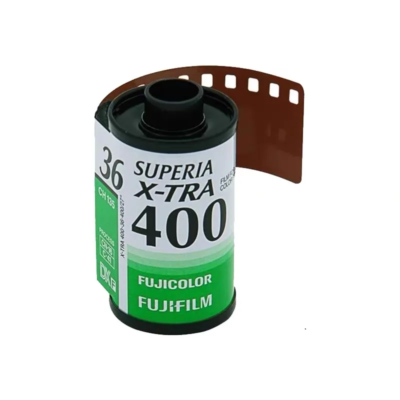 Fujifilm-película prémium para cámara de formato 400, película de 35mm, 36 exposiciones (x-tra 400 Edición de actualización), fecha de caducidad: 135, 2024
