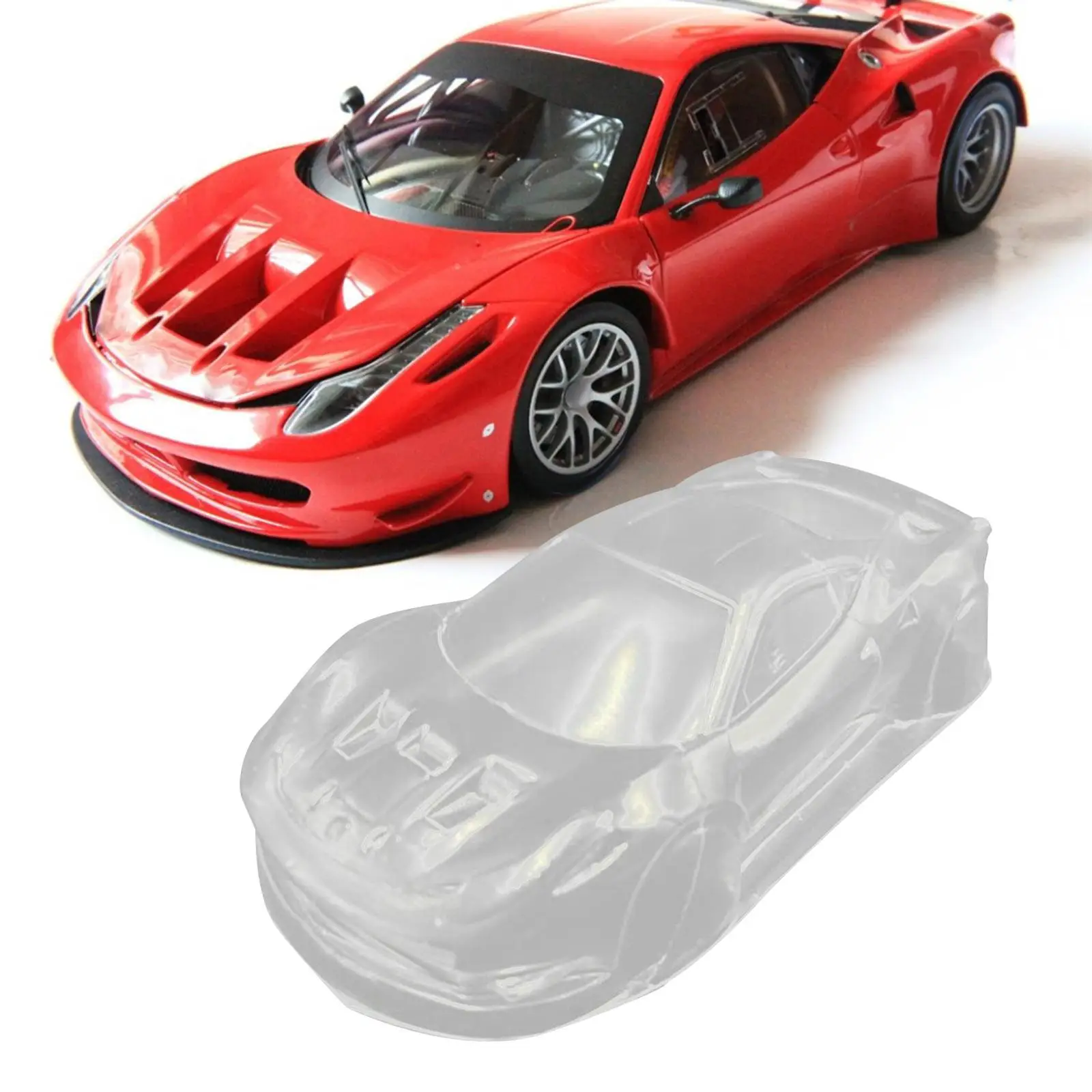 

1:28 Scale RC Car Body Shell for 98mm Wheelbase Pickup Truck Customization