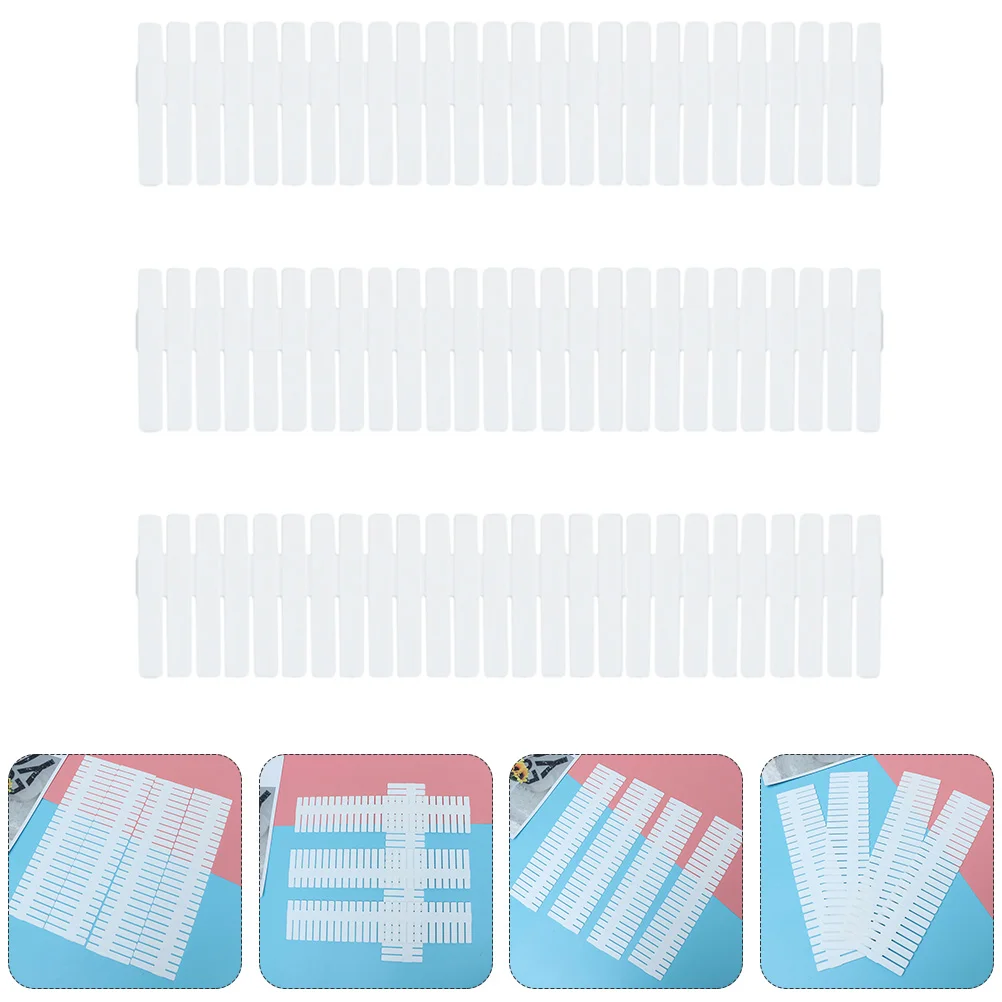 

20 Pcs Free Combination Drawer Divider Multipurpose Separator Cardboard Grid Dividers White Plastic