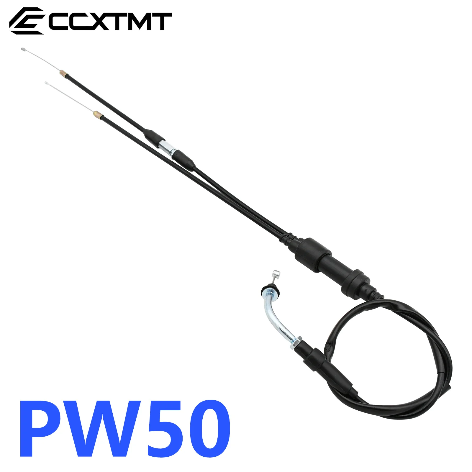 Motorcycle Throttle Cable Throttle Valve Gas Line For BW80 1986-1990 PY50 1981-2015 PW50 1981-2009 Yamaha PW80 1985-2007 Parts - view 2