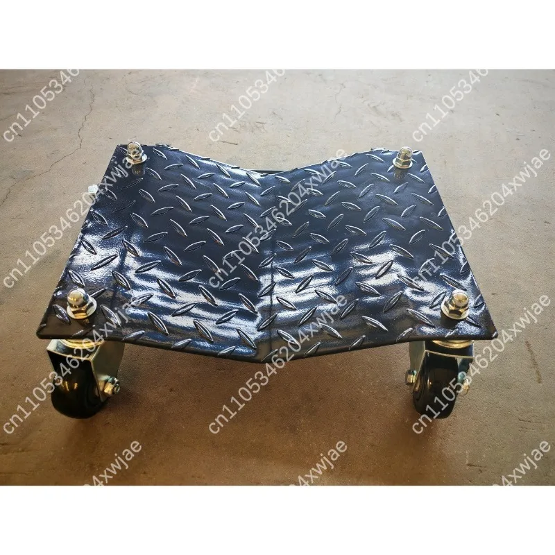 4 Wheel Car Dolly Vehicle Positioning Mover with Jack Portable Parking Aid for Sedan SUV Garage