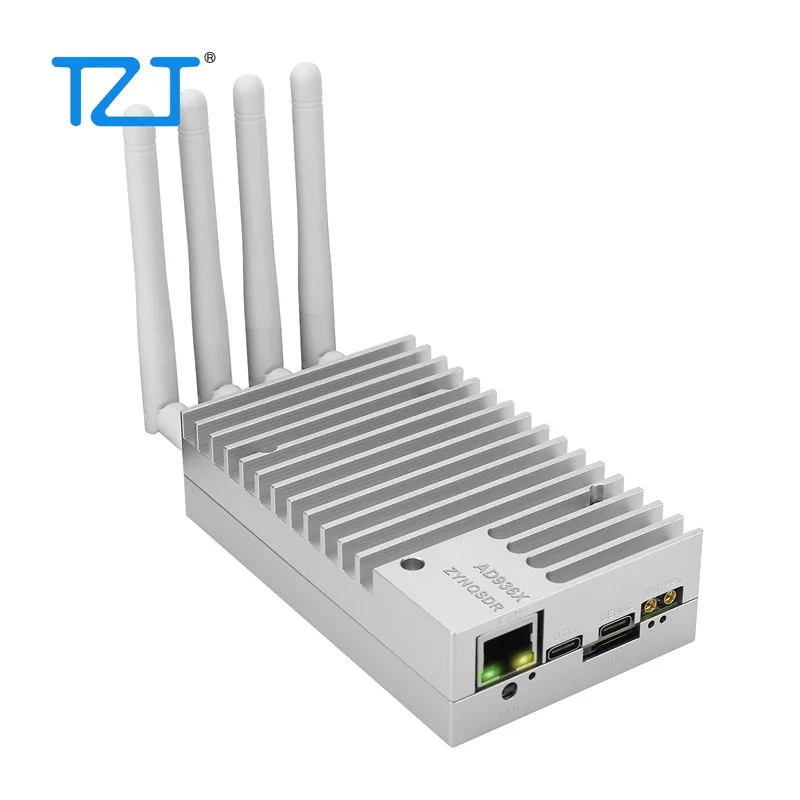 TZT HamGeek ADI Pluto+ 70Mhz-6Ghz برنامج SDR المحدد راديو AD936x لـ Libiio iioscope SDRsharp Matlab