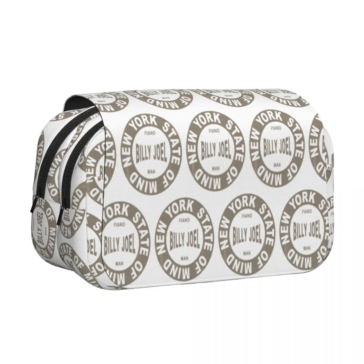 Billy Joel Art Pencil Cases Pencil Pouch Hard Shell Leather Large Capacity Pen Box Pencil Bag for Studen School