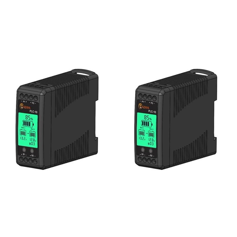 

2X Mazava PLC-10 Эквалайзер аккумулятора Активный гель AGM Свинцово-кислотный литий-ионный балансир Lifepo4 2S 2P 12 24 36 48 96 В