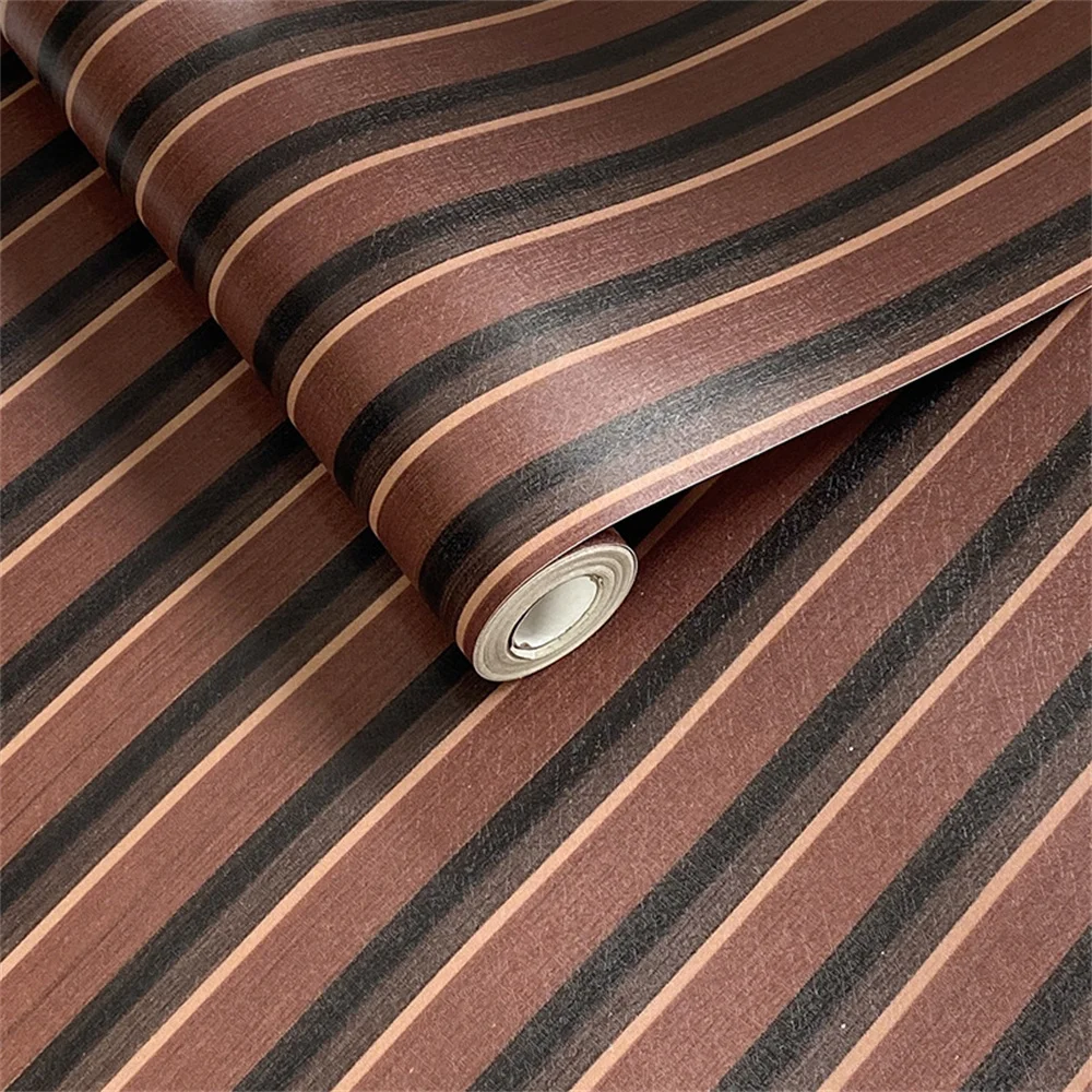 ورق حائط بنمط شريطي خشبي عتيق مقاوم للماء ورق حائط ذاتي اللصق لغرفة المعيشة وغرفة النوم والمطبخ