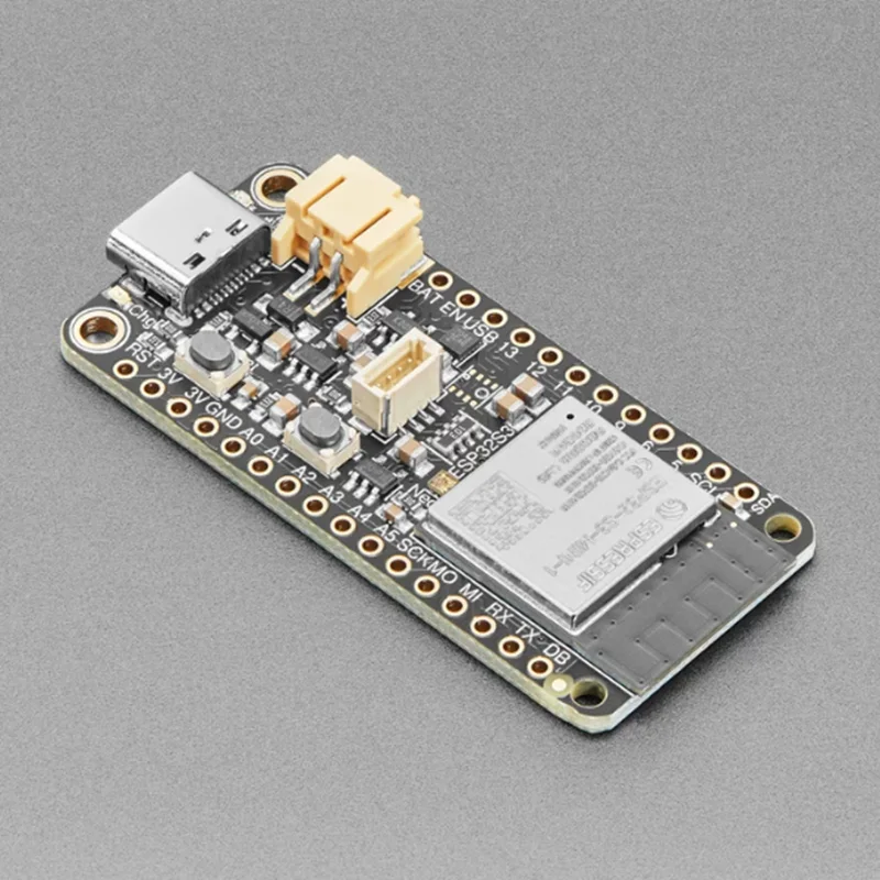 1PCS ESP32-S3 Feather Development Board Compatible with STEMMA QT & Qwiic I2C Expansion Interface