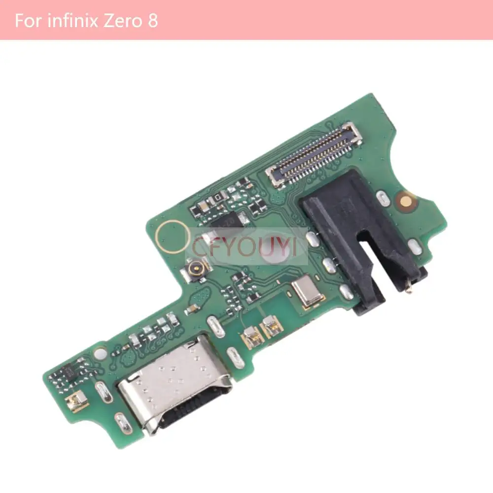 For Infinix Zero 8 8i X687 X687B USB Charging Dock Port Connector Board With Microphone Mic