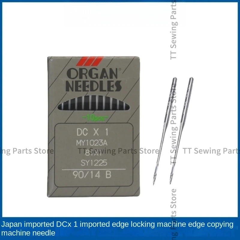 

100PCS Dcx1 Japanese Organ Sewing Machine Needles Dc*1 9 10 11 12 14 16 18 Needle for Overlock Sewing Machine