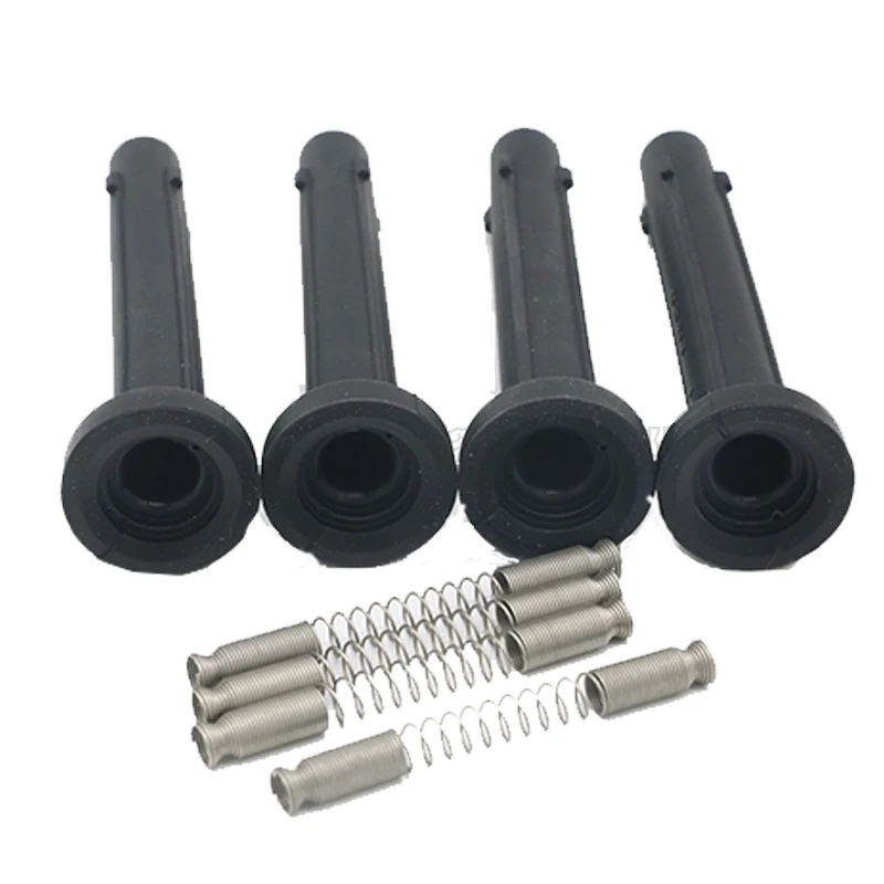 4 PCS Ignition Coil Rubber Kit  Boots Turret  FOR GEELY EC8 EMGRAND F01R00A072  3111y-8-9