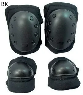 Outdoor durable knee and elbow pads skating Military Police Pads wholesale