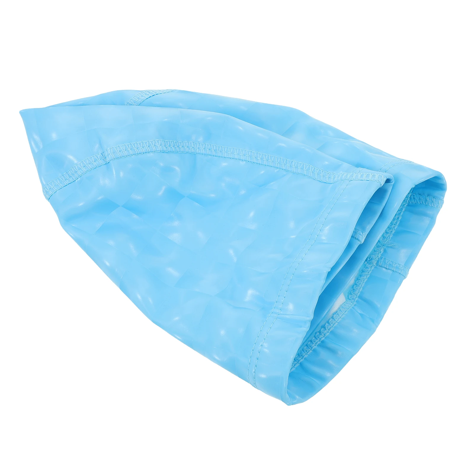 

Swimming Cap Pearl Waterproof Fabric Hat Elastic Caps Bathing The for Adult Sky-blue Pu Women Ladies