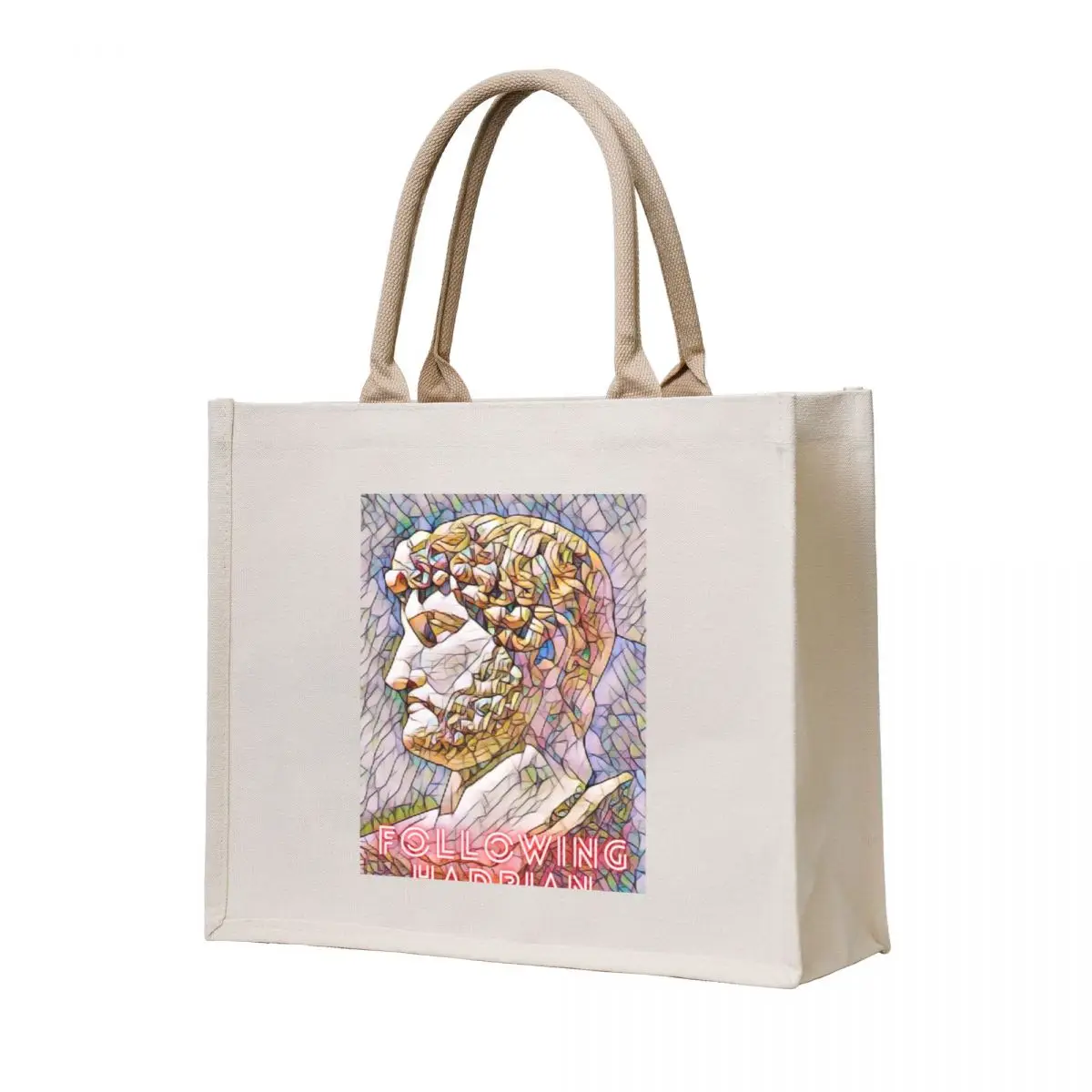 

Lets follow The Hadrian Tote Bag shopper bag woman bags men personalized custom