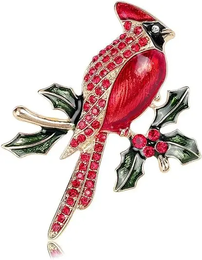 

Bird Brooch Sparrow Pigeon Pin Unisex Daily Jewelry 1Pcs