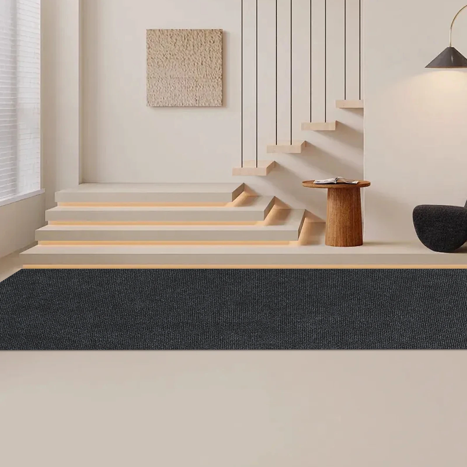 9.84*3.94 ft Non Slip Polyester Doormat Indoor/Outdoor Entrence Mat Absorbent Floor Carpet for Kitchen or Front Door Home Decor