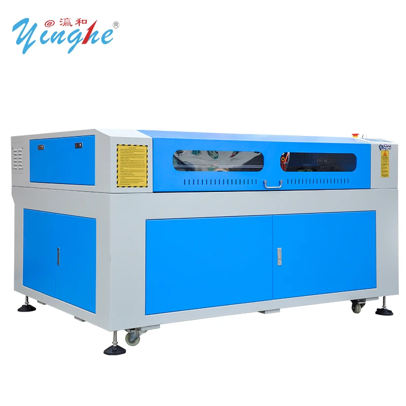 YH High Quality Water Cooling 90*60cm 80W Laser Engraving And Cutting Machine For Nonmetal Art Crafts Acrylic Bamboo Products