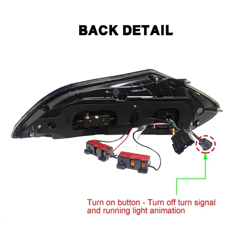 MOTION Car TAIlLIGHT For  Z4 E89 Tail Lights 2009-2016 E89 LED Tail Lamp DRL Dynamic Signal Reverse Auto