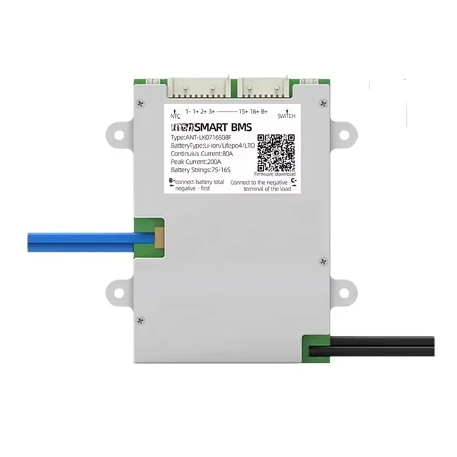 Smart BMS 7-16 Series 130A Peak 325A Protective Board 40A/80A/130A for Power Supplies