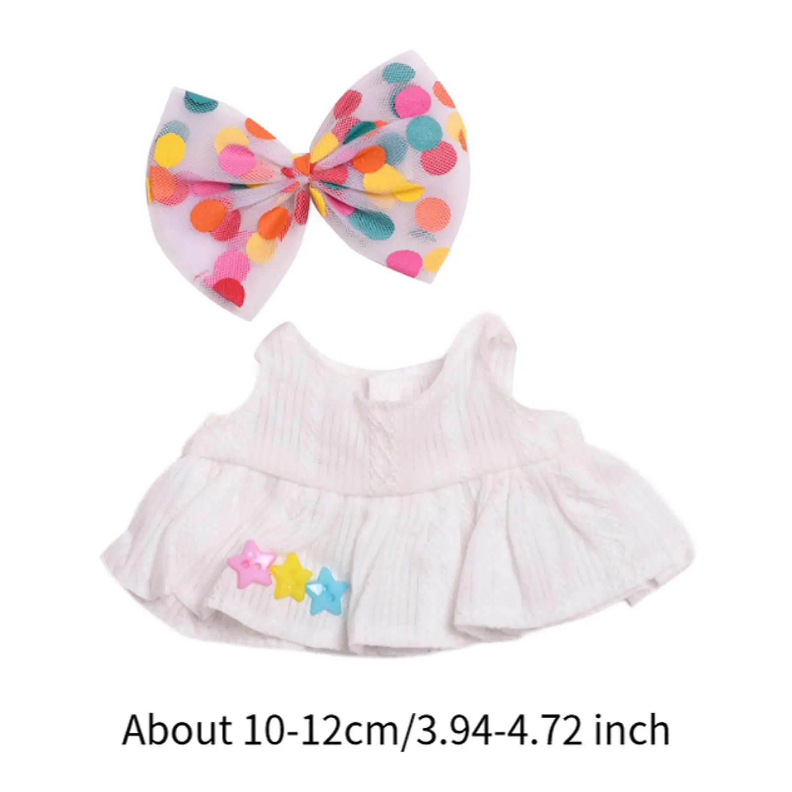 ملابس دمى لطيفة ملابس دمى، ناعمة، DIY، إكسسوارات دمي، فستان دمية، مريح للدمية المعلقة للأطفال البنات من سن 5 إلى 7 8-10