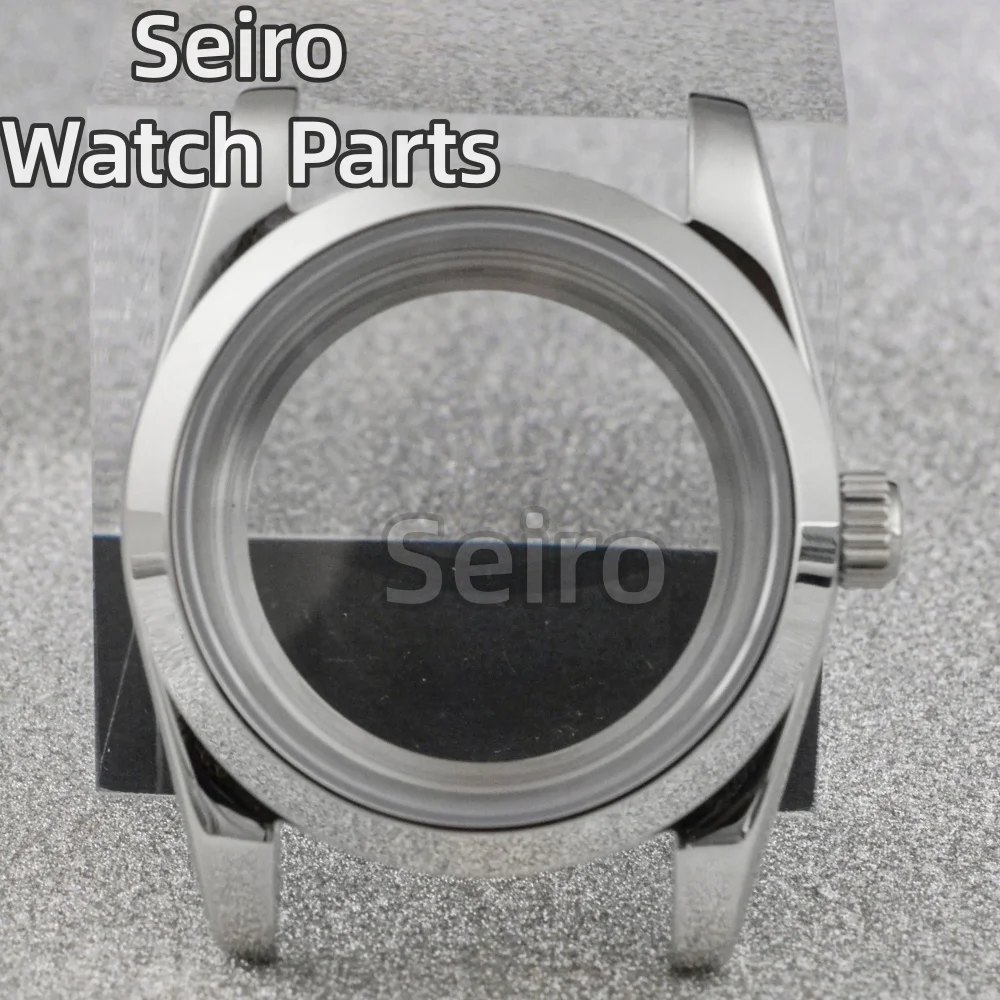 

High Quality Silver Rose Gold Balck NH35 Case 41mm Stainless Steel Sapphire Waterproof for NH35 NH36 movement 31mm Dial Men Case