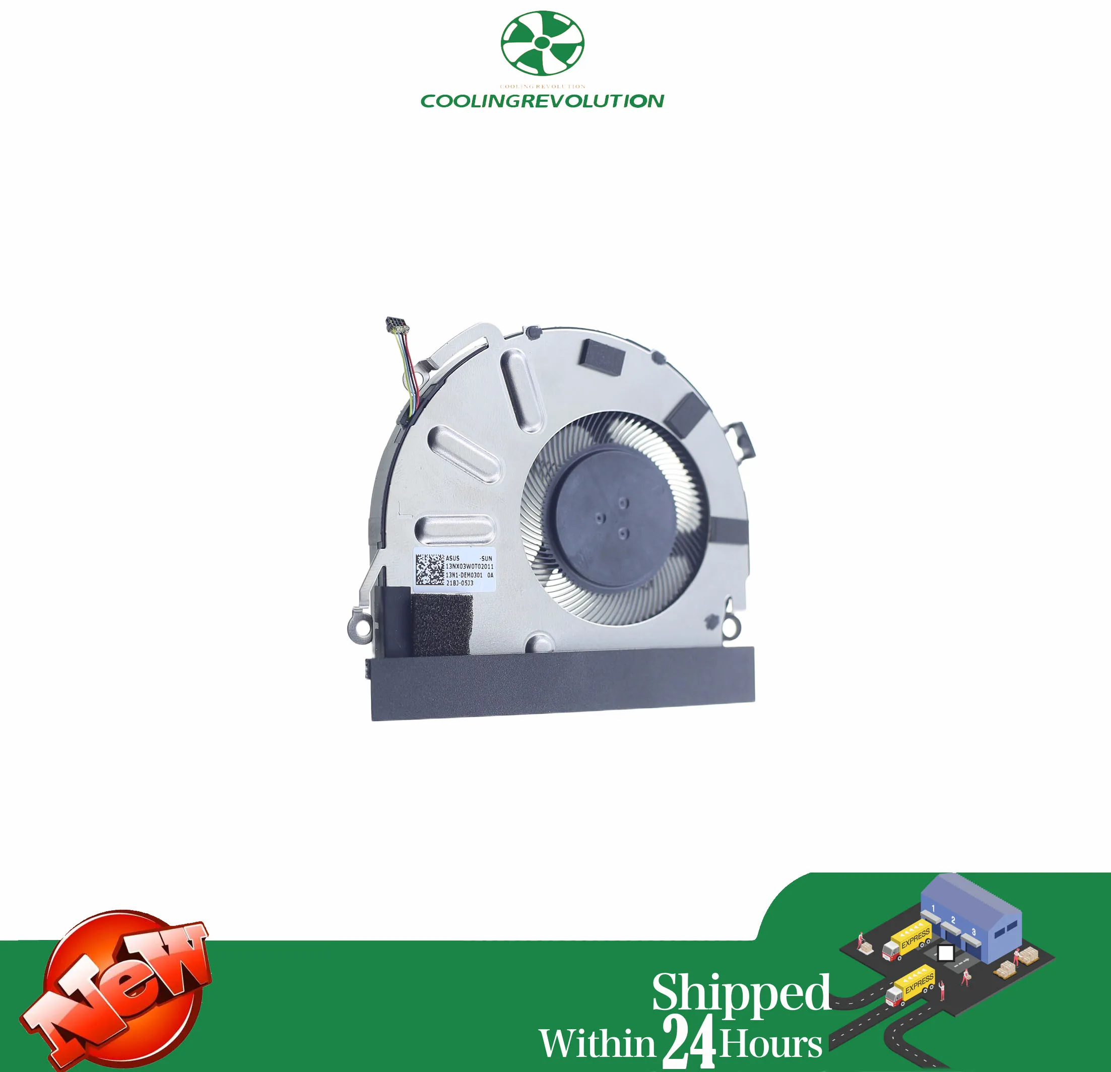 Laptop CPU Cooling Fan EG50050S1-CH51-S9A for ASUS ExpertBook B1 B1500 B1500C 13NX03W0T02011