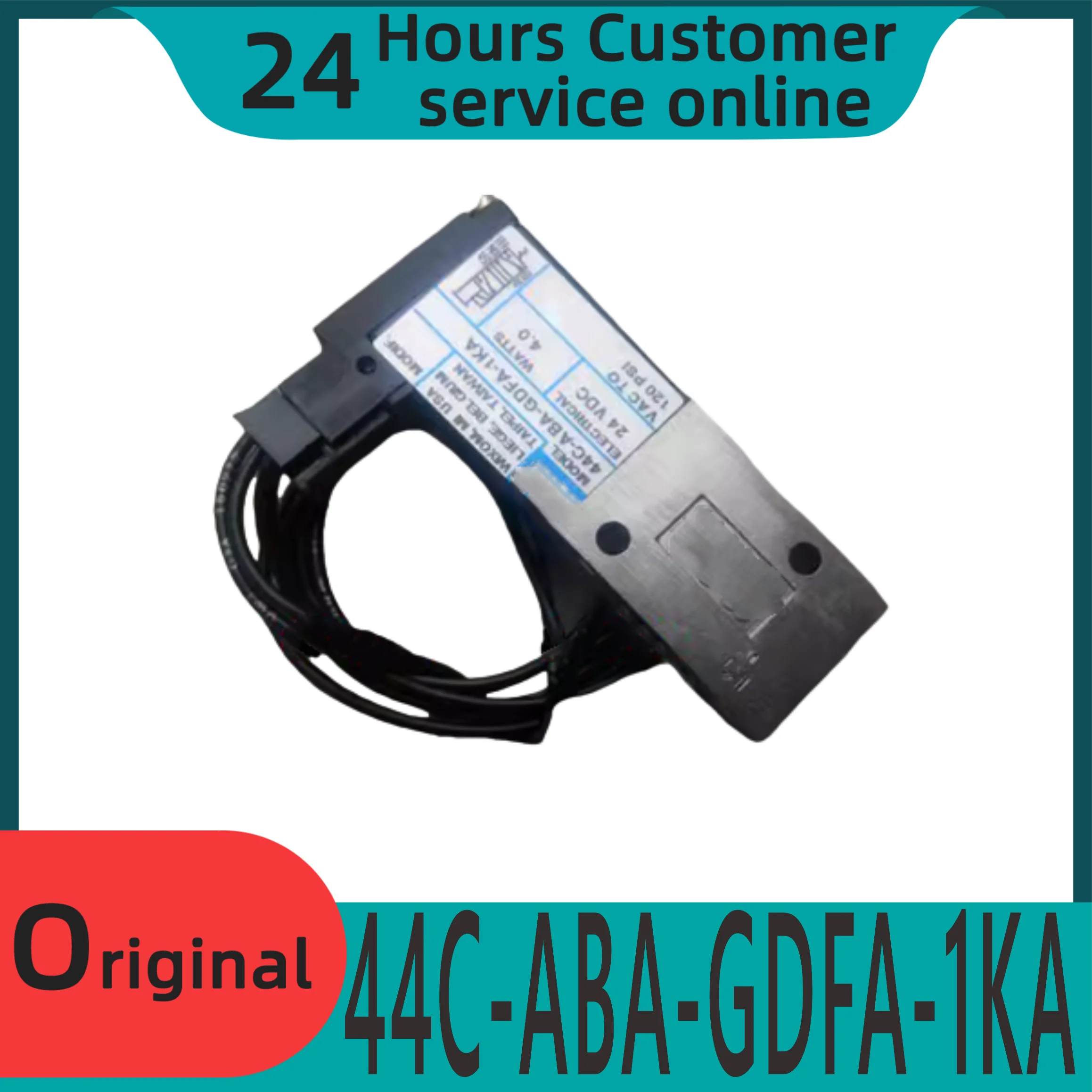 

Совершенно новый оригинальный электромагнитный клапан 44C-ABA-GDFA-1KA.