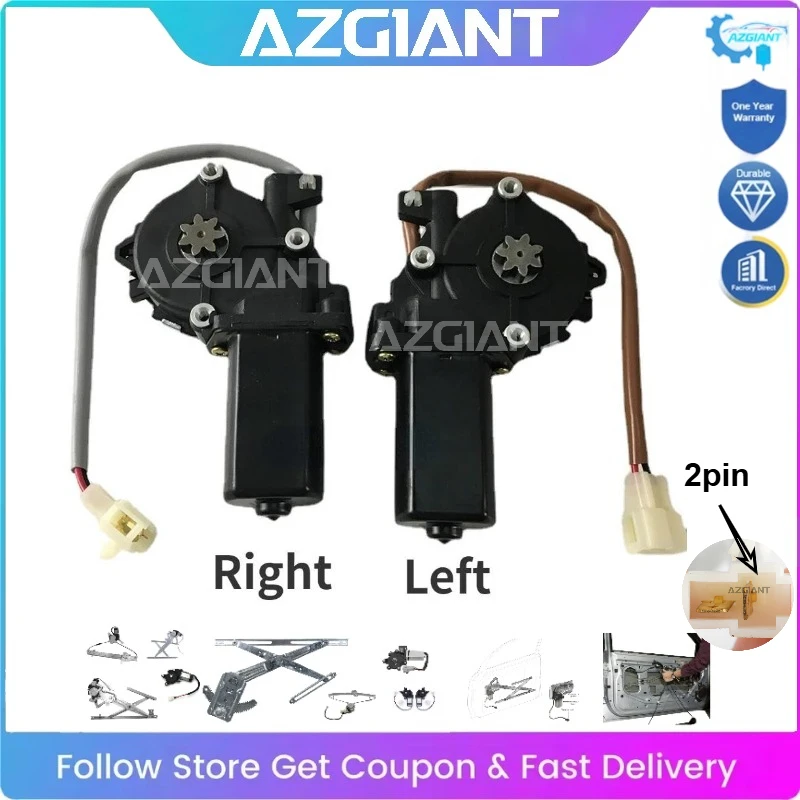 

AZGIANT for 1992-1998 Toyota Land Cruiser 4500 LC80 FZJ80 Window Glass Lifting Motor DC 12V Auto Window Motor DIY Car Repair