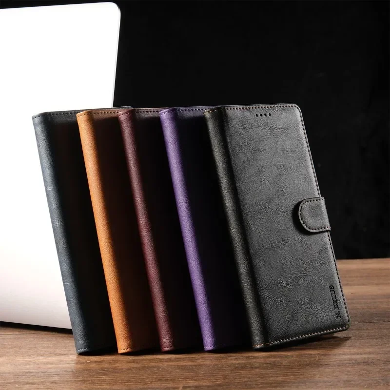 Flip Wallet with Card Holder Phone Case for IPhone 13 12 Mini 16 15 14 11 Pro Max X XR 7 8 Plus Leather Holder Protective Cover