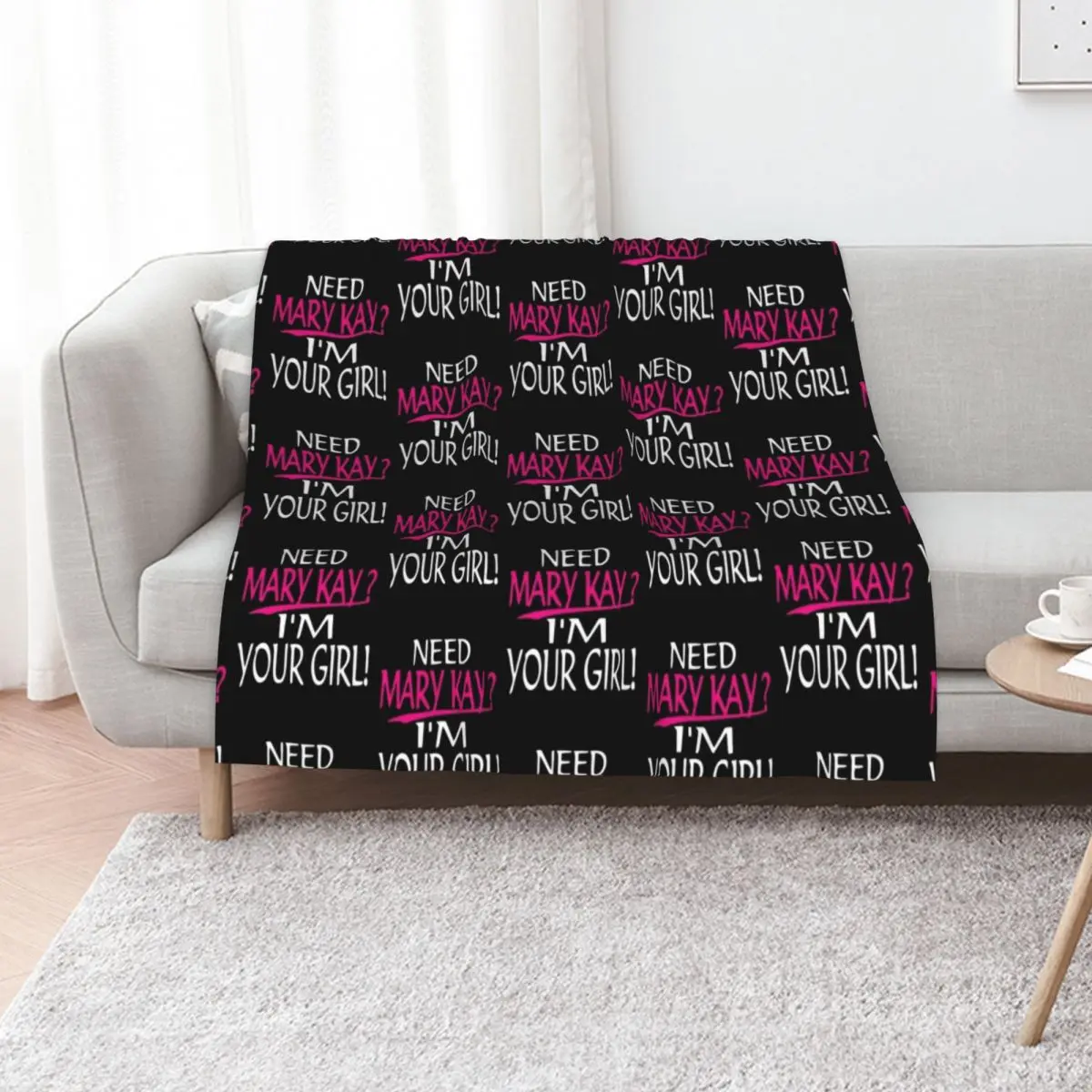 Need Mary Kay I'm Your Girl Mary Kay Throw Blanket funny gift heavy to sleep Sofa Throw for sofa Furry Plush Blankets