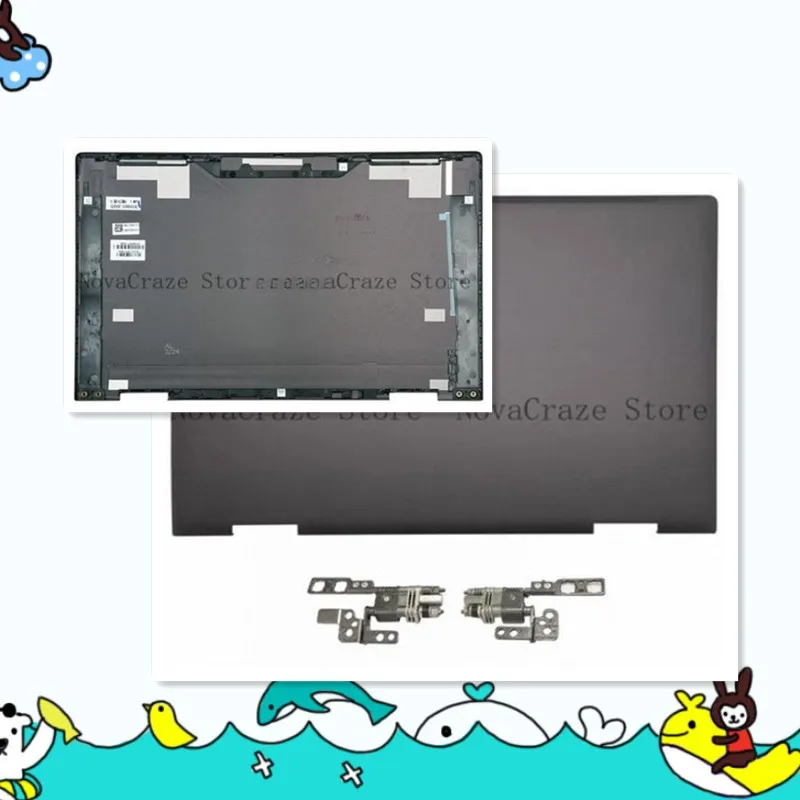 

L94498-001 Новая задняя крышка ЖК-дисплея для Envy X360 13-AY + петли 13,3 дюйма L94498-001 Коричневый