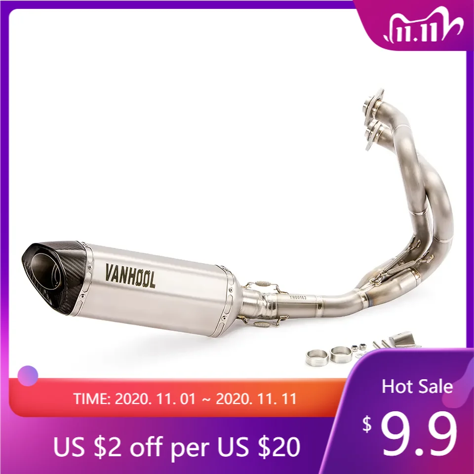 

FBVV Factory Direct Selling High Quality AK Universal Modified Exhaust Muffler Pipe Motorcycle Ninja650